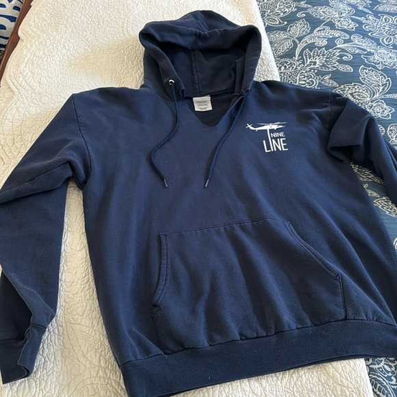 NINE LINE ADULT LARGE HOODED SWEATSHIRT - Picture 2 of 10